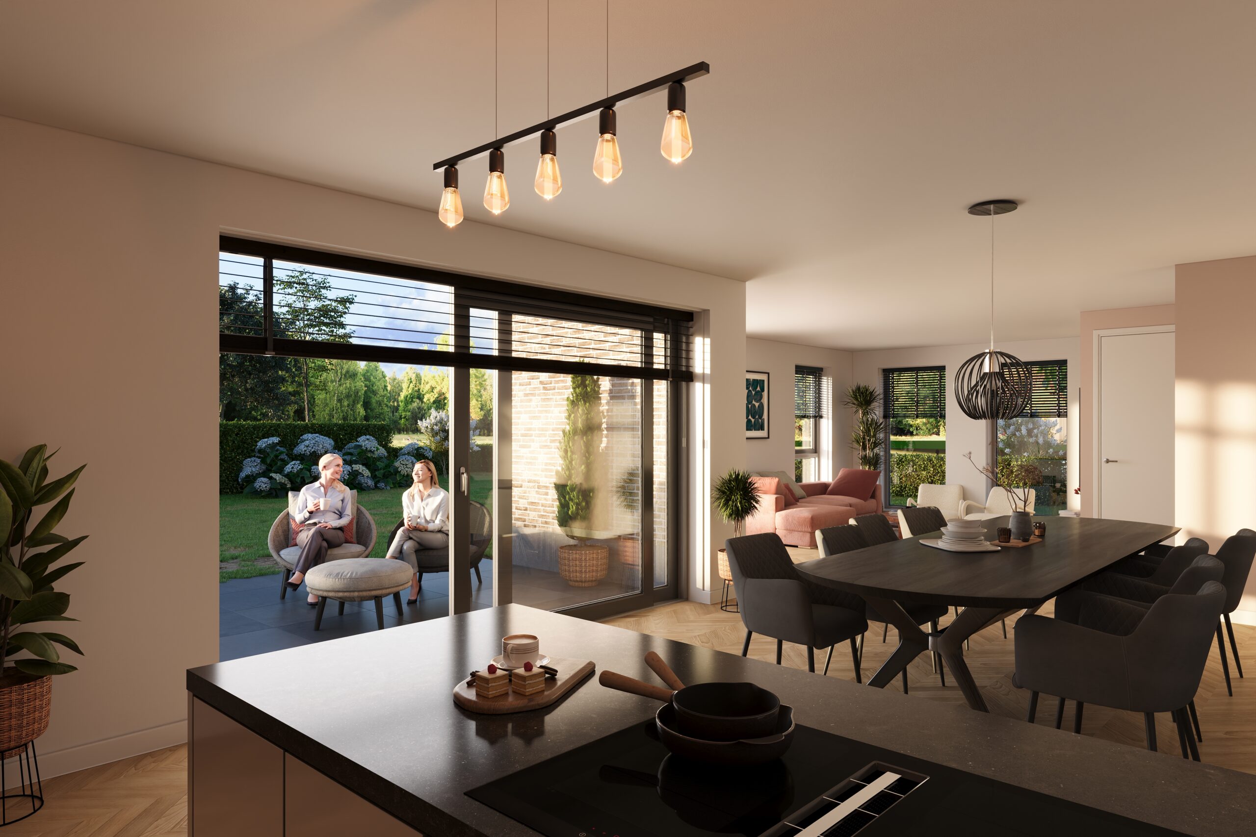 Kavel B7 - Tweekappers type 2B - Keuken to living optie 2_v2